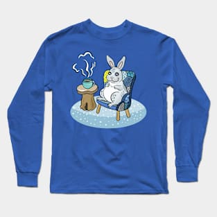 Coffee Bunny Long Sleeve T-Shirt